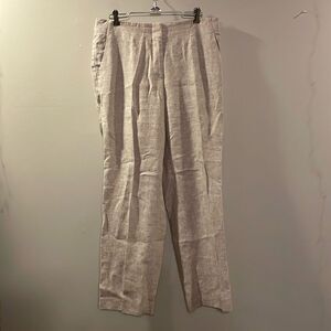Talbots 100% Linen Pants